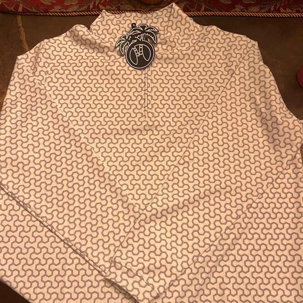 USA Palm 1/4 zip pull over XL